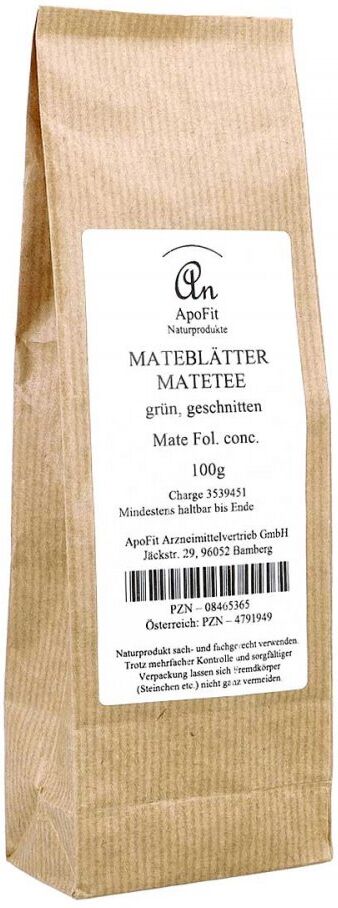 ApoFit Mateblätter grün Matetee