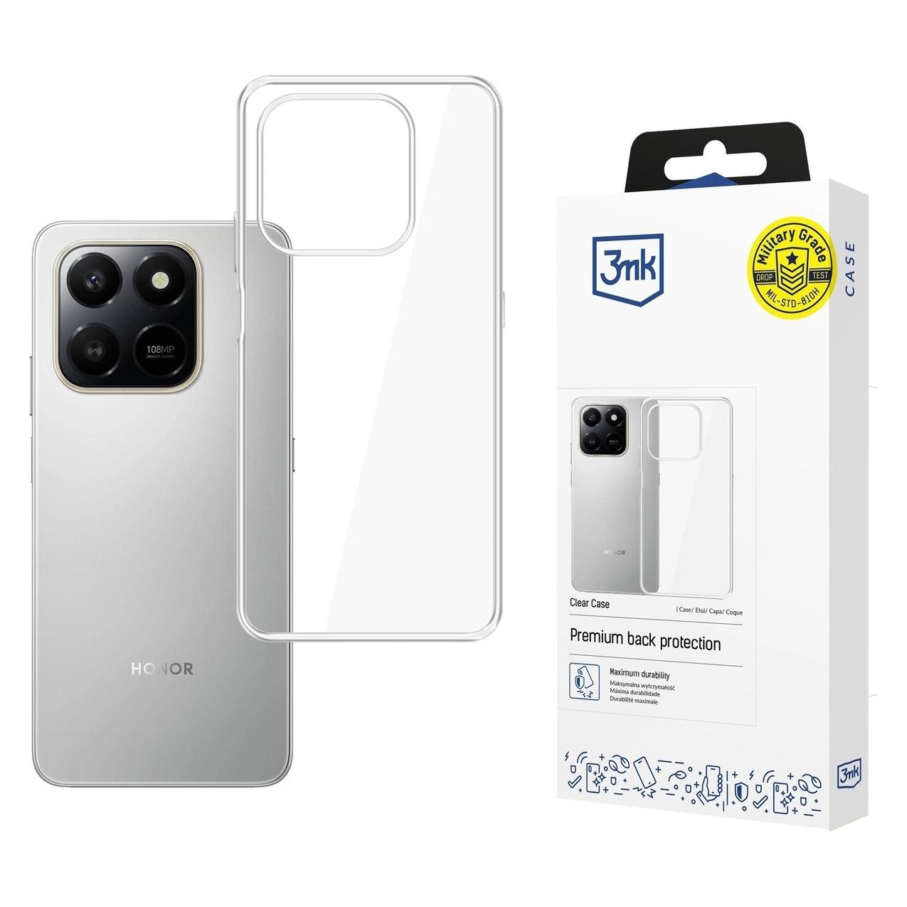 3MK ochranný kryt Clear Case pro Honor X7D (Honor X7) (5903108685603)