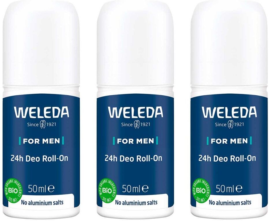 Weleda For Men 24 H Deo Roll-on 5x50ml