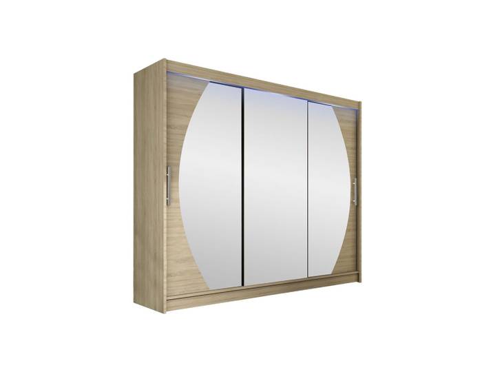 KLEIDERSCHRANK Aston V, mit RGB LED Beleuchtung