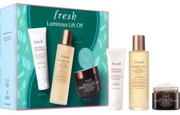 fresh Luminous Lift Off conjunto para cuidado da pele . Luminous Lift Off