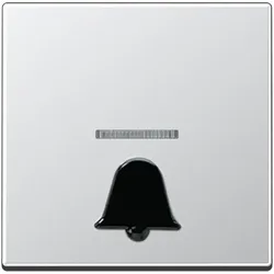 Jung Wippe Symbol KLINGEL alu A 590 K1KO AL