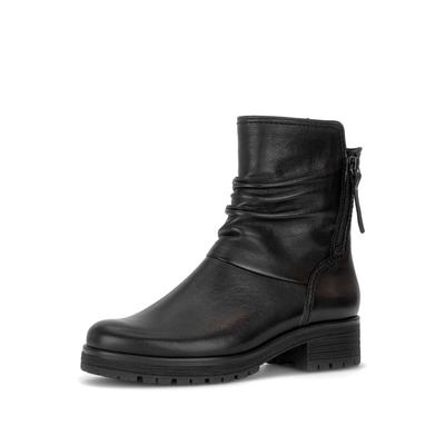 Stiefelette GABOR "Sportliche Stiefelette", Damen, Gr. 39, schwarz, Schuhe Stiefelette