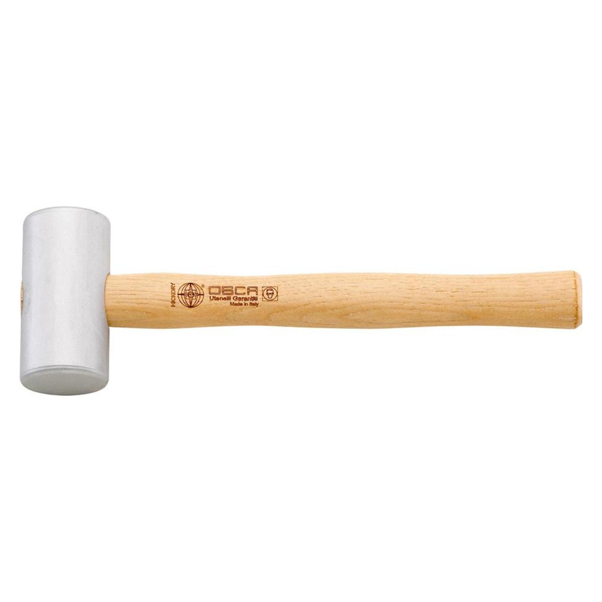 Magni Osca 075H GR 750 Alu Hammer zylindrisch mit Hickorystiel, 750 g (8024886013413)