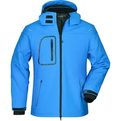 James & Nicholson Herren 3-Lagen Winter Softshell Jacke Softshell-Jacke JN1000 aqua XL