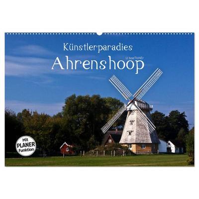 Künstlerparadies Ahrenshoop (Wandkalender 2026 DIN A2 quer), CALVENDO Monatskalender