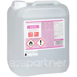AGOL - Alkoholisches Desinfektionsmittel zum Besprühen von Flächen und Gegenständen, 5 l