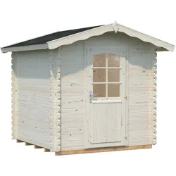 Palmako Gartenhaus Vivian 3,8 m2 - 28 mm Transparent tauchimprägniert