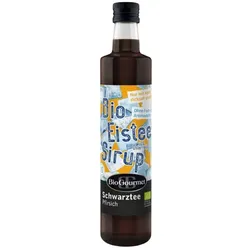 BioGourmet Eistee Sirup Schwarztee Pfirsich bio
