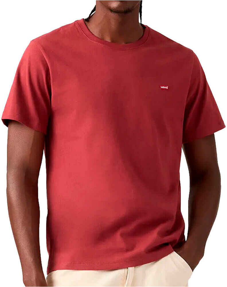 Levis original camiseta manga corta hombre Granate (M)