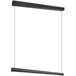 Trio, Pendelleuchte, 347910132 Wallace LED Pendelleuchte 29W dimmbar Schwarz Matt CCT einstellbare Lichtfarbe (3500 lm)