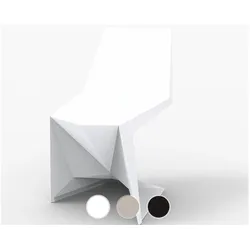 Vondom »VOXEL« Outdoor Stuhl Black / Basic Matt