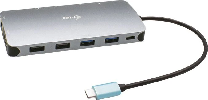I-TEC USB-C Metal Nano 3x Display Docking Station + Power Delivery 100W