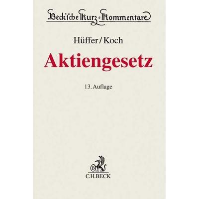 Aktiengesetz, Gebundene Ausgabe von Uwe Hüffer, C.H. Beck
