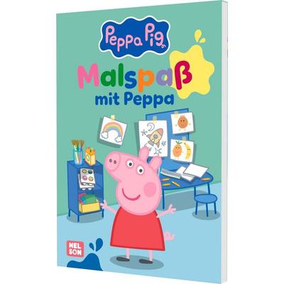 Peppa Wutz Ausmalbilder: Malspaß mit Peppa, Taschenbuch von , Nelson, 978-3-8451-2898-6
