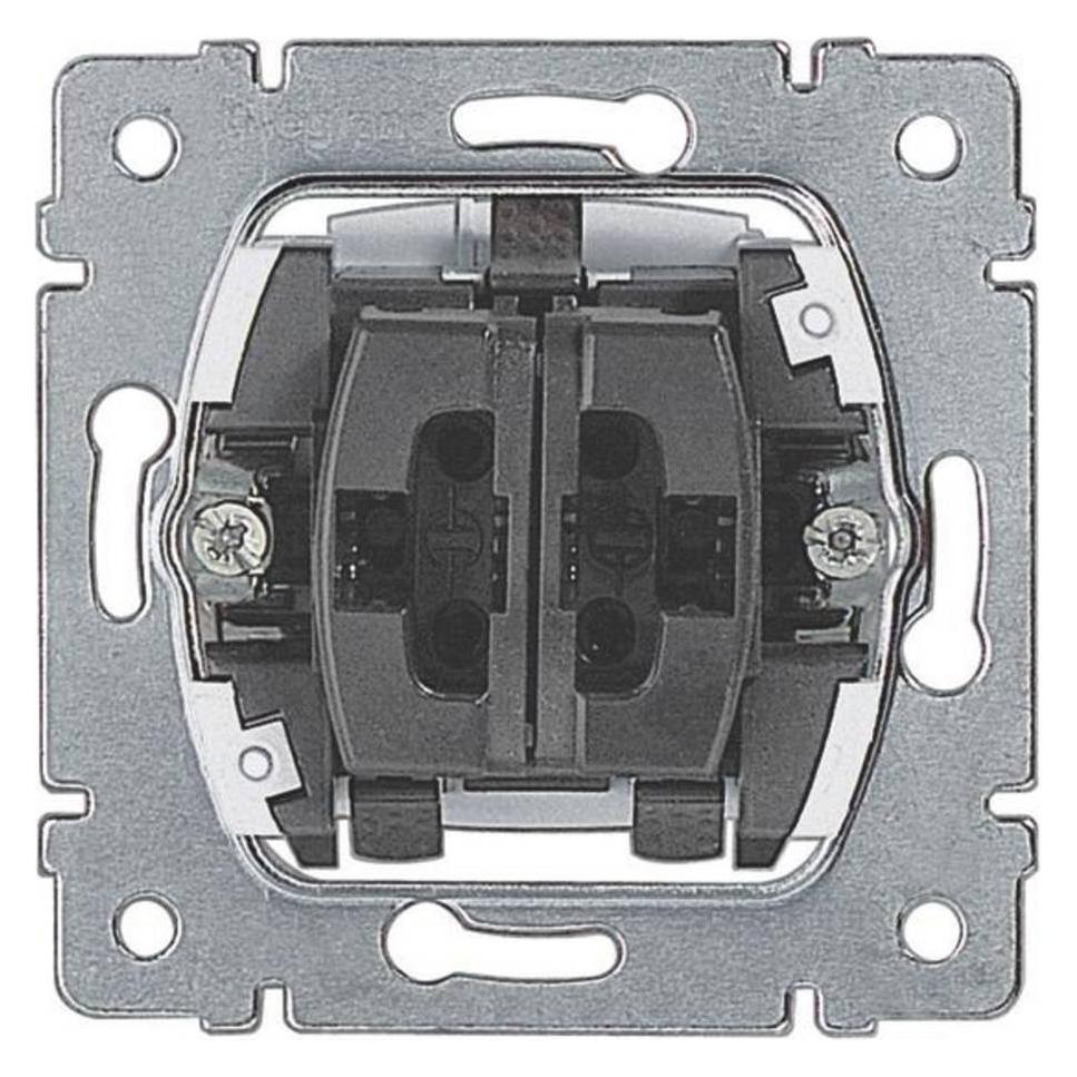 Legrand 775822 Elektroschalter Wippschalter 2P Grau (775822)