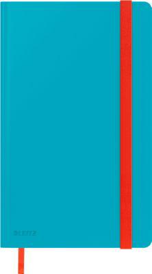 Notizbuch Leitz Cosy, DIN A5, kariert, 100 g/m² Papier, 80 Blatt, Hardcover, blau