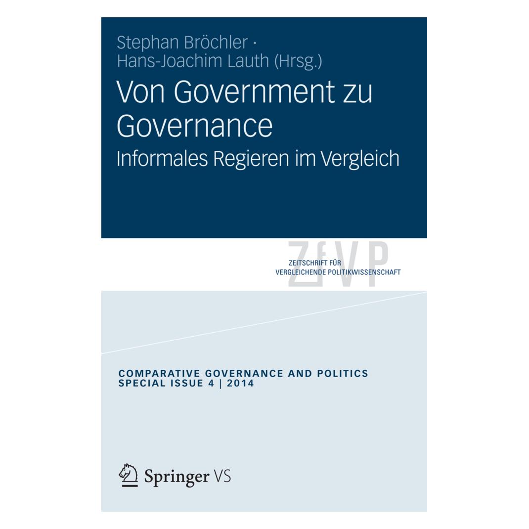 Springer Von Government zu Governance (Deutsch, Softcover, Hans-Joachim Lauth, Stephan Bröchler) (55568499)