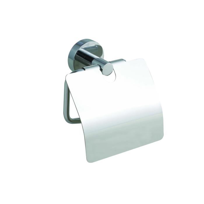 nwb Papierrollenhalter Pro 020 P02236 chrom, mit Befestigungstechnik zum Kleben