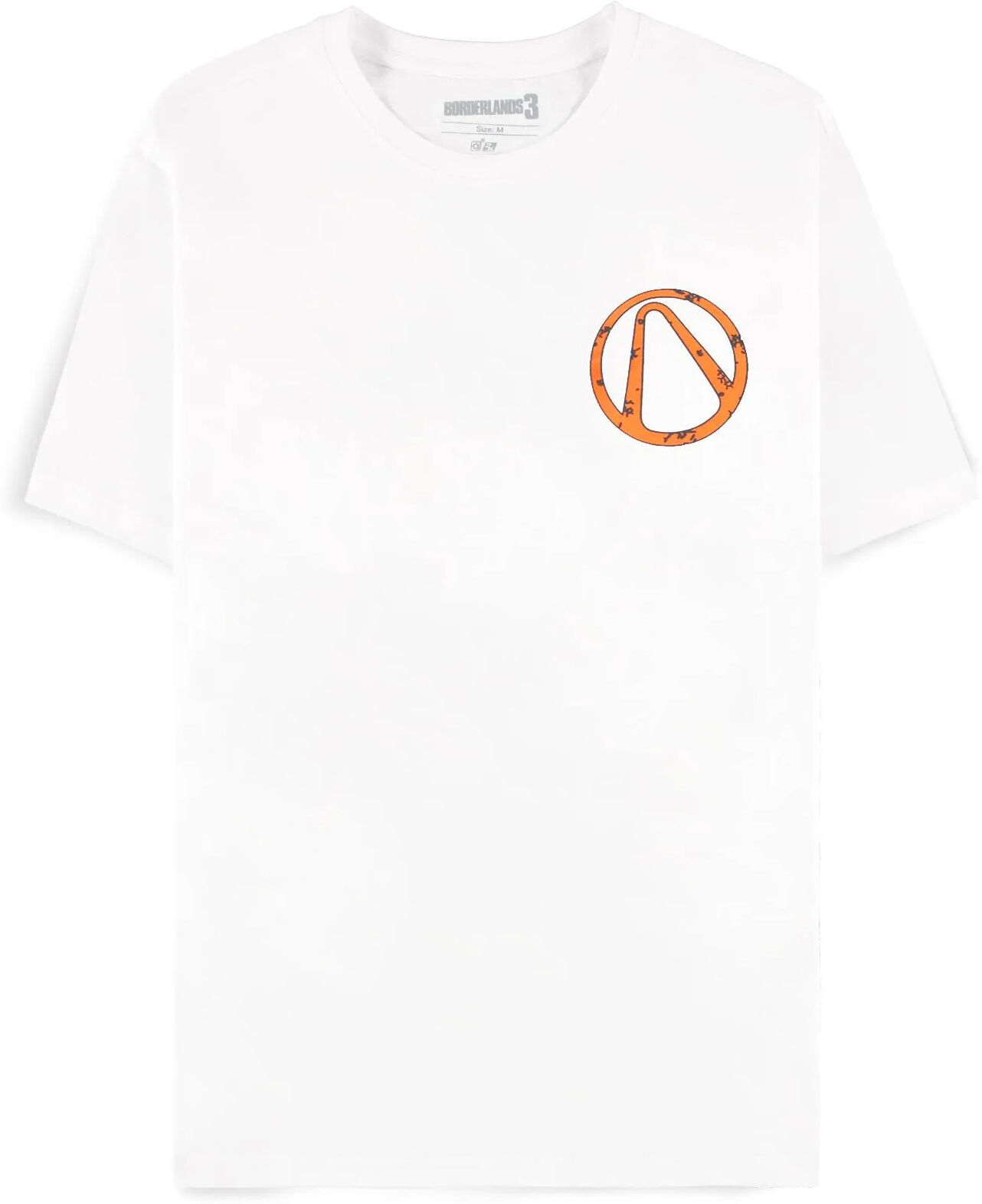 Difuzed Borderlands 3 Psycho Punk T-Shirt Wit-Maat S (Diversen) Nieuw