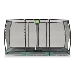 EXIT Allure Premium Bodentrampolin 214x366cm - grün