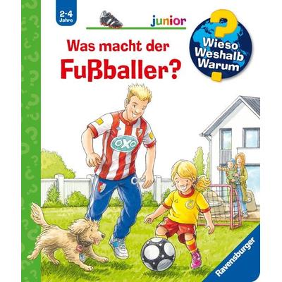 Wieso? Weshalb? Warum? junior, Band 68 - Was macht der Fußballer?, Gebundene Ausgabe von Peter Nieländer, Ravensburger Verlag GmbH, 978-3-473-32967-0