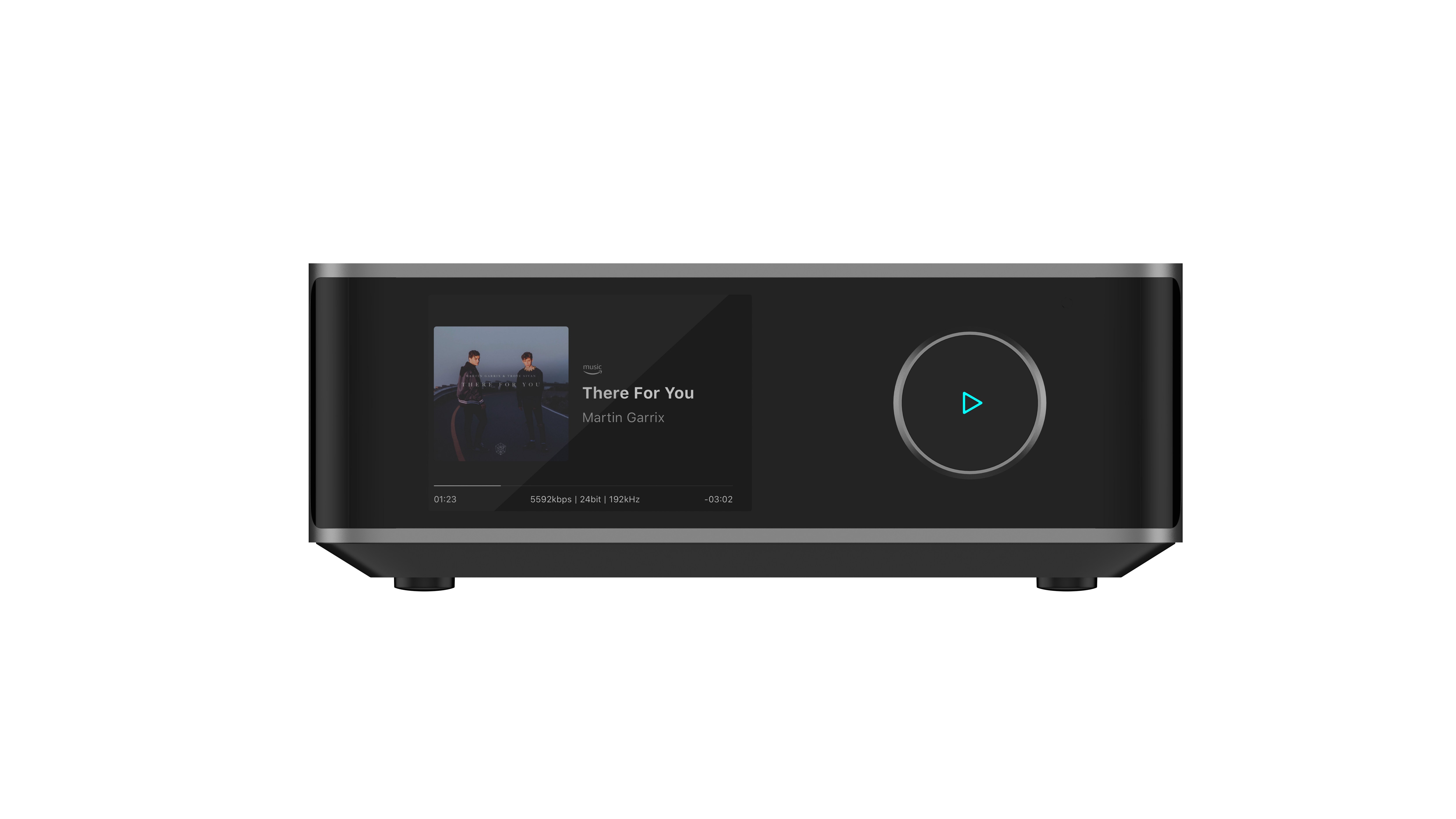 Wiim Amp Ultra High-End-Streaming-Verstärker silber