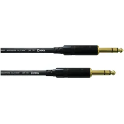 Cordial CFM 3 VV - 3,0 m, Klinke Stereo / Klinke Stereo REAN - Audiokabel