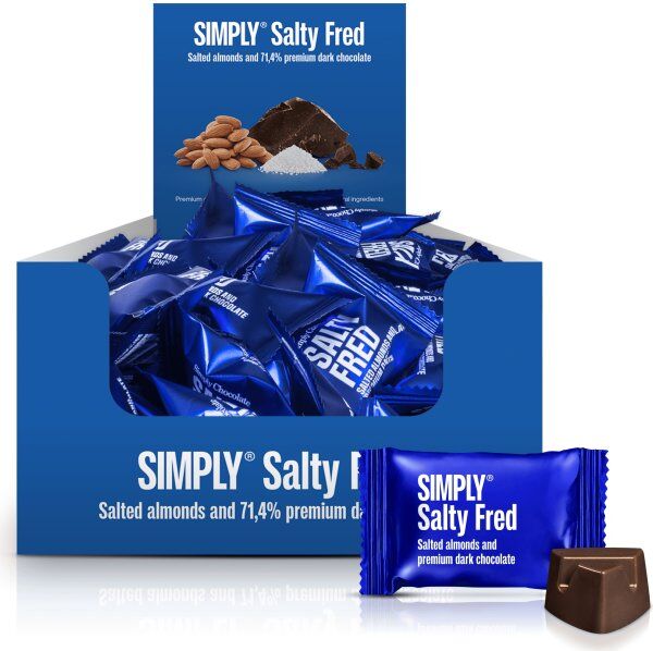 Simply Bites Salty Fred Box, 75 Stk