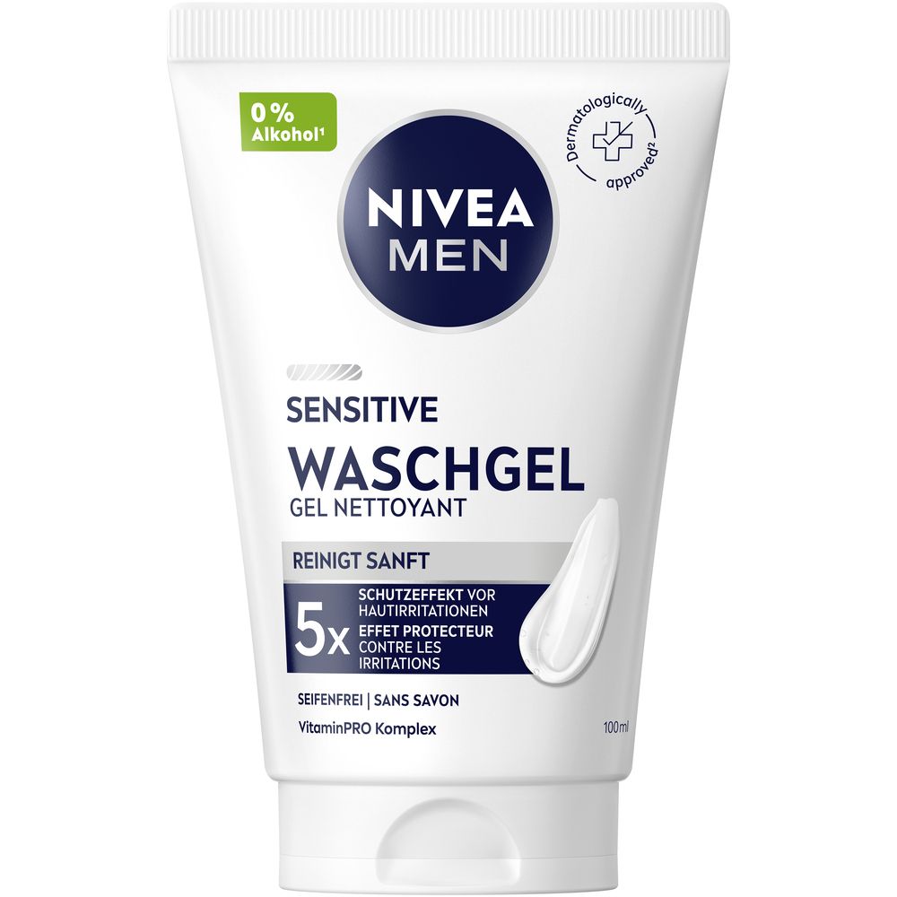 Nivea MEN Sensitive Waschgel 100ml 100 ml