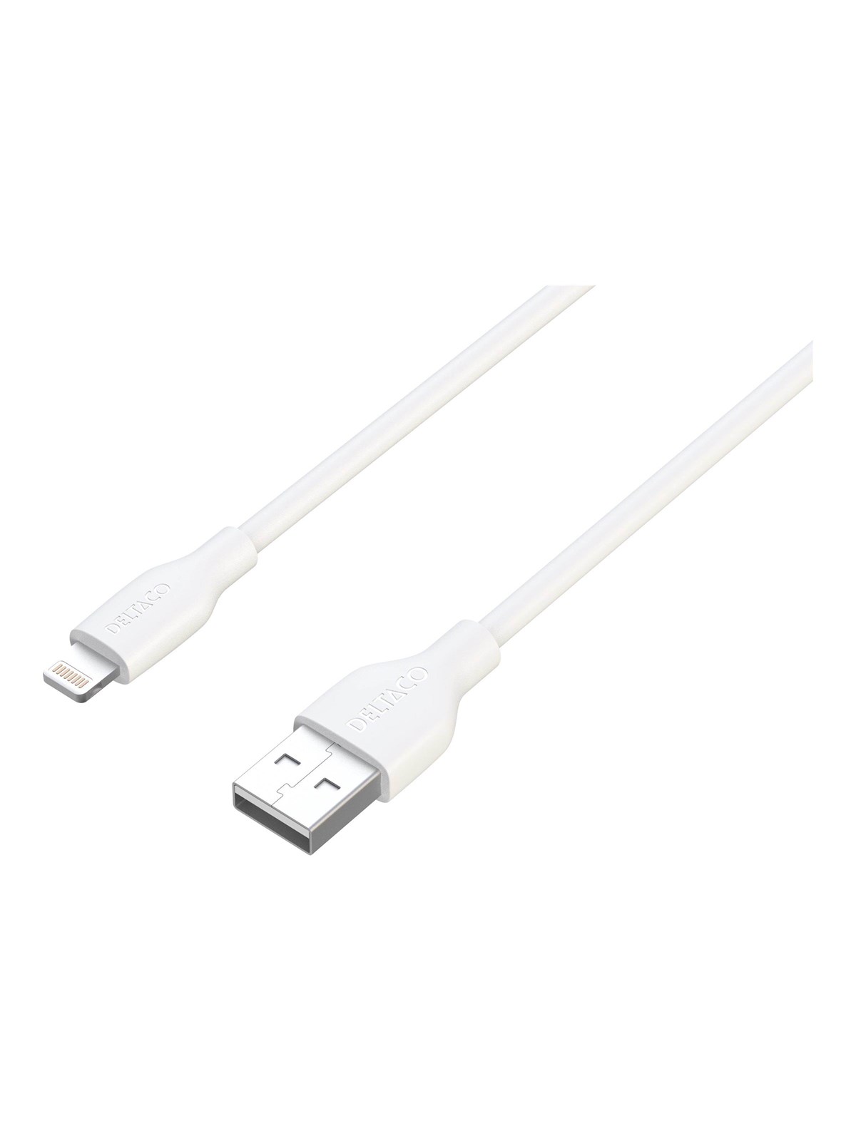 Deltaco Lightning cable - MFI Certified - 2 m