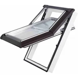 VELUX (VL,VU,VKU,VK,Y) Austauschfenster Dachfenster für alte VELUX mit Eindeckrahmen von SUNSKY für Velux (VU,VL,VKU 047, Y47) 75cmx144cm