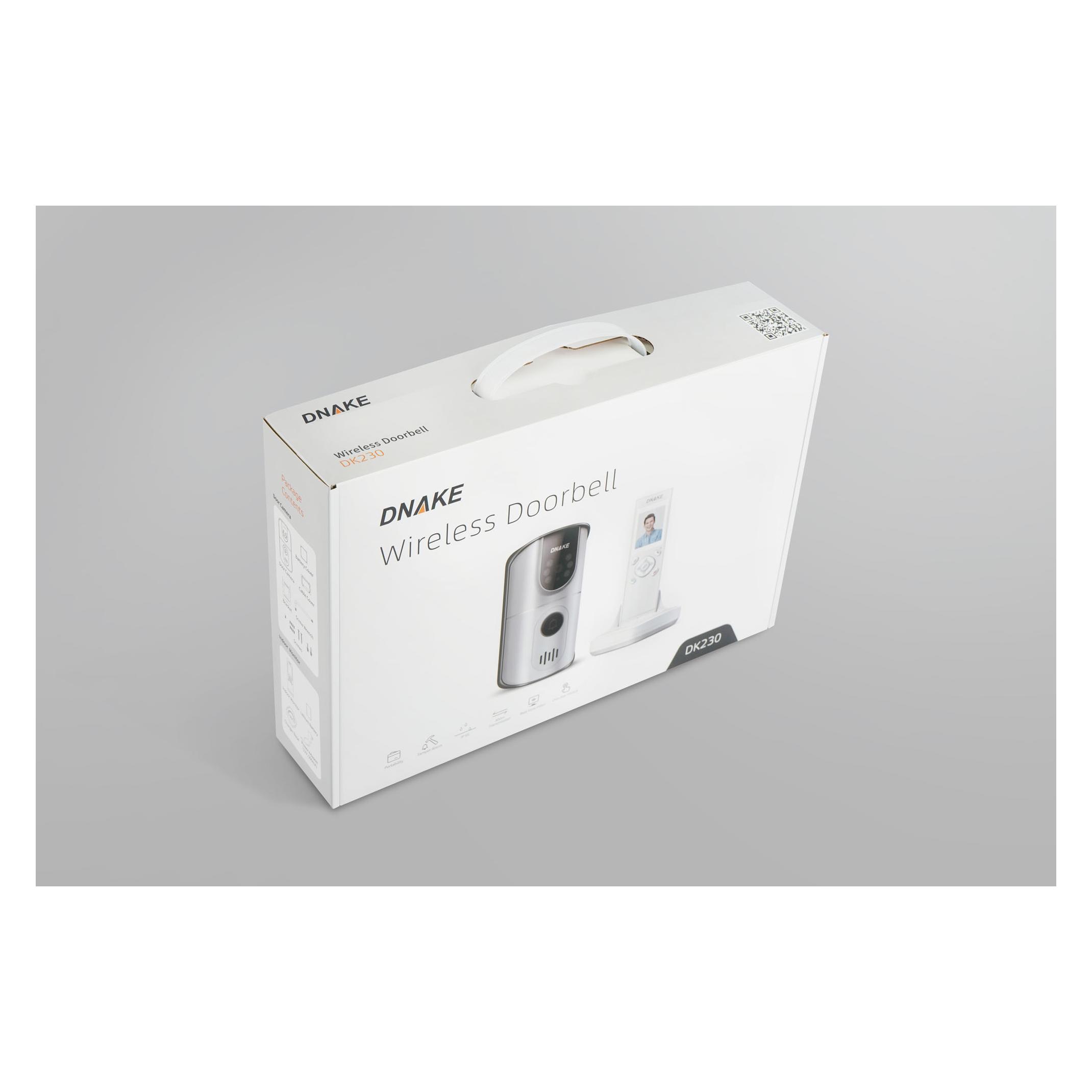 Dnake dk230 wireless doorbell kit dc200 & dm30 (Funk, Kabellos) (DK230)