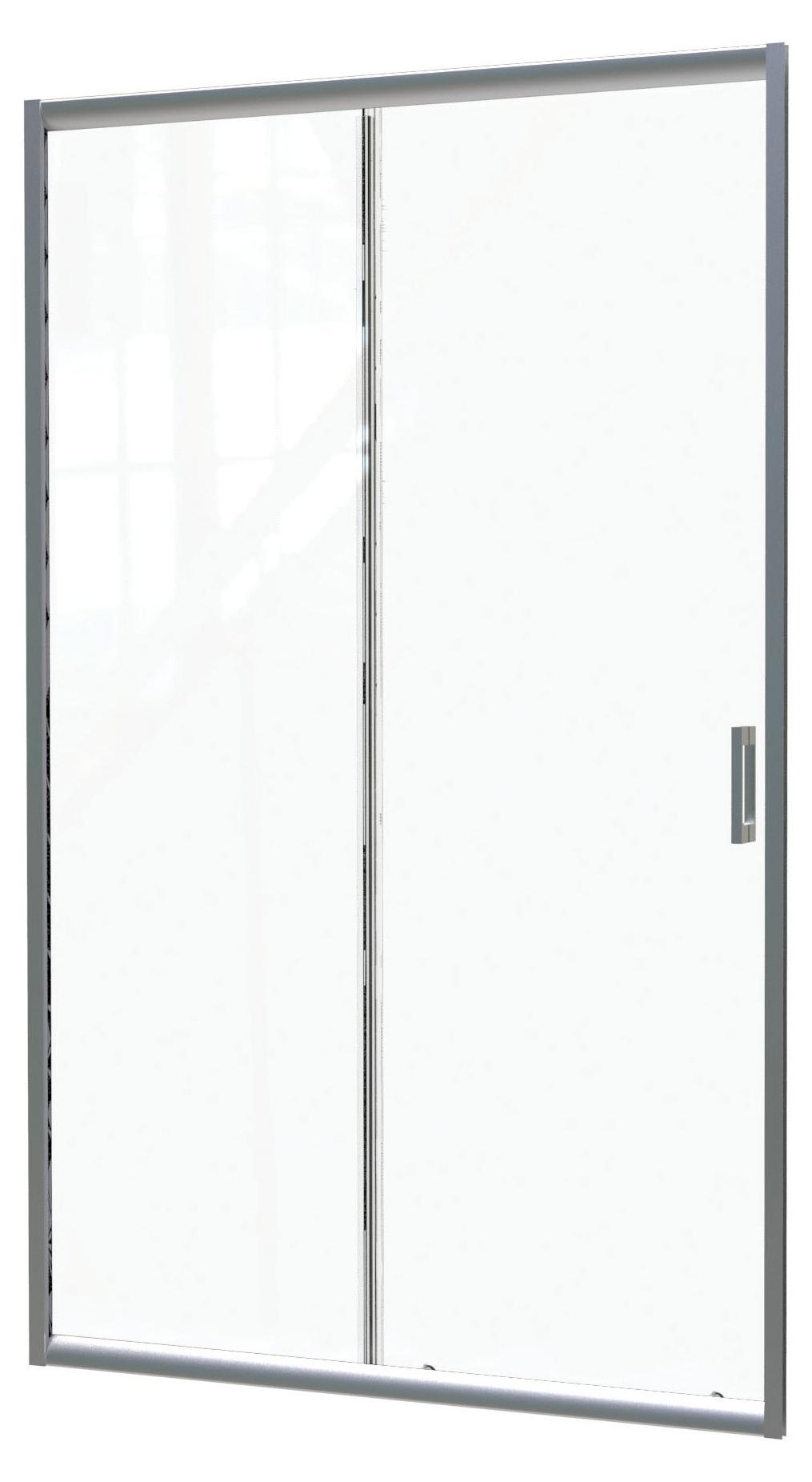 ONDEE ZEN - Duschwand NAPA - Schiebetür - Satinierte Oberfläche - 160 x 195 cm