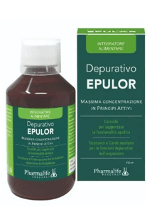 Pharmalife research Pharmalife Depurativo Epulor Concentrato Fluido Integratore per Funzionalità Epatica 250 ml