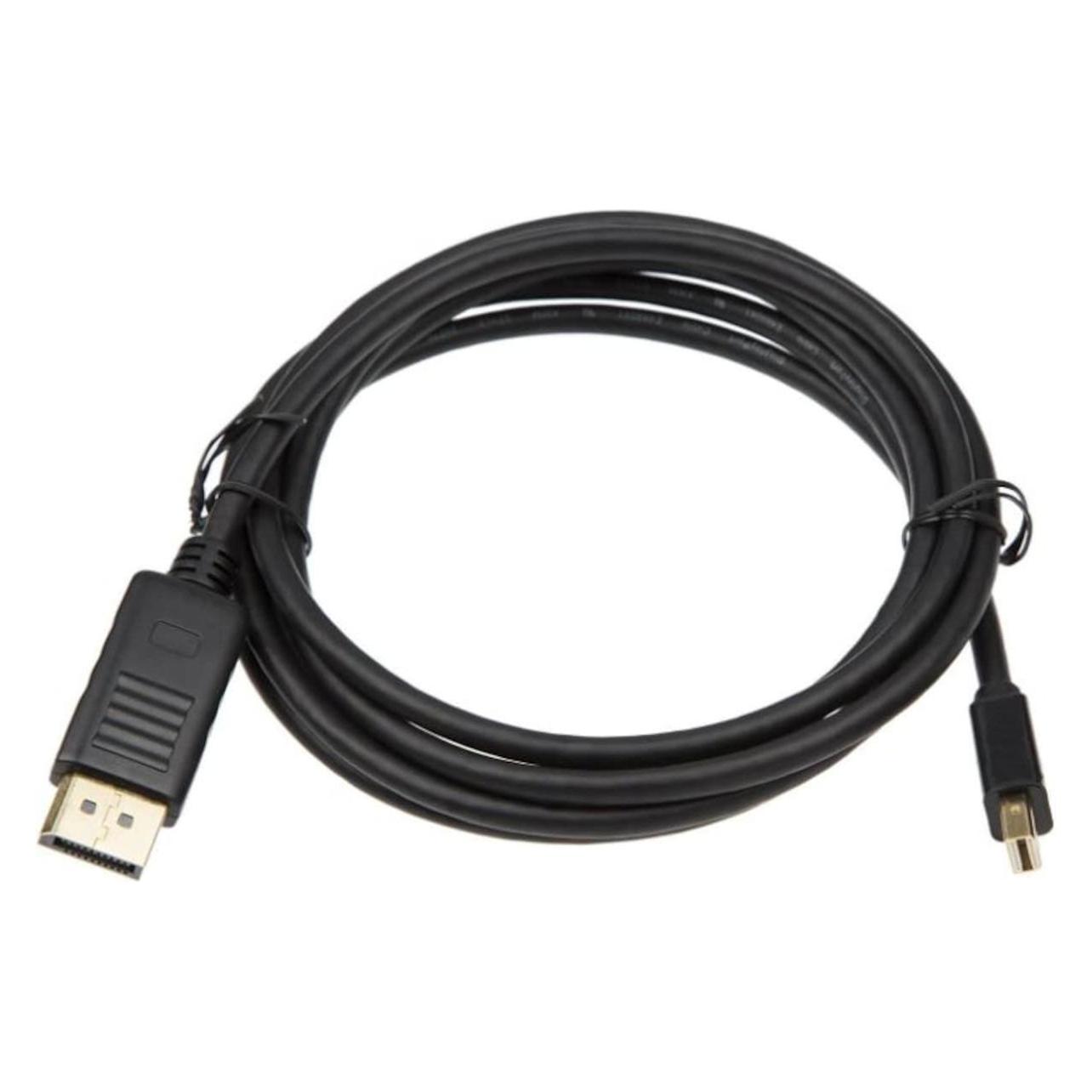 Iiglo MiniDP til Displayport kabel 1m (sort) (1 m) (II-MDPMDPM-B010)