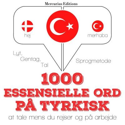 1000 essentielle ord på tyrkisk - JM Gardner, Audio, 9782821127951
