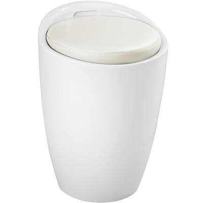 TECTAKE Badhocker mit Stauraum