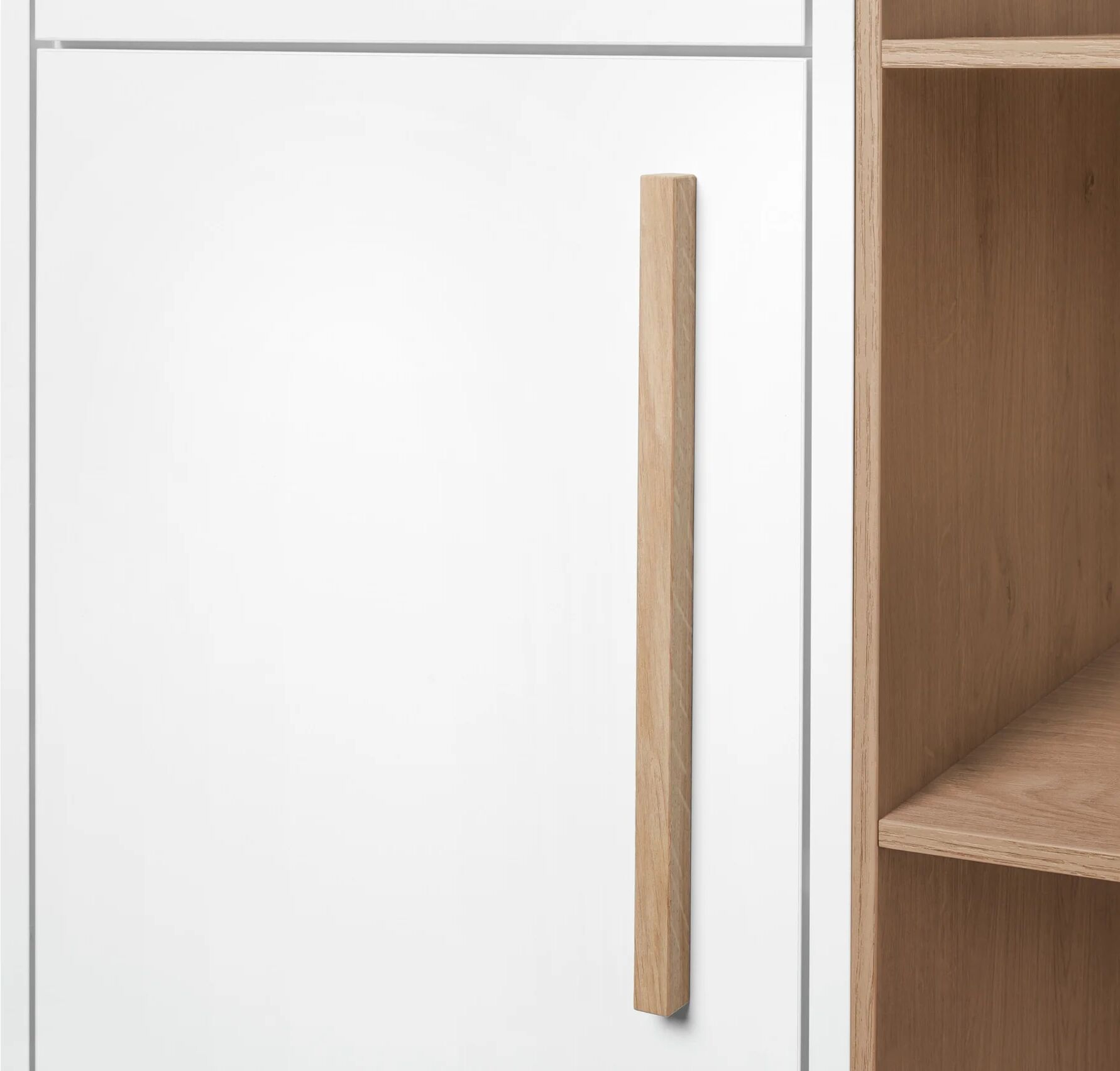 Tchibo - Bad-Hochschrank »Eklund« mit Seitenfach - 62,5x35x190cm - braun -