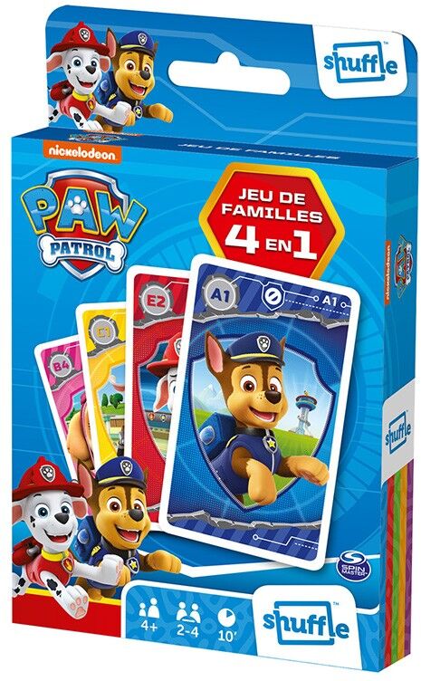 Shuffle Pat Patrouille jeu de familles