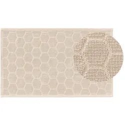 benuta Nest - Badteppich für Badezimmer - Badematte Jojo Beige 50x80 cm