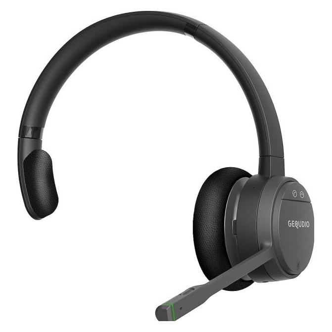 Gequdio GC-4 DECT und BT Duales Headset inkl. Basisstation (Kabellos, USB-A) (WA9756)