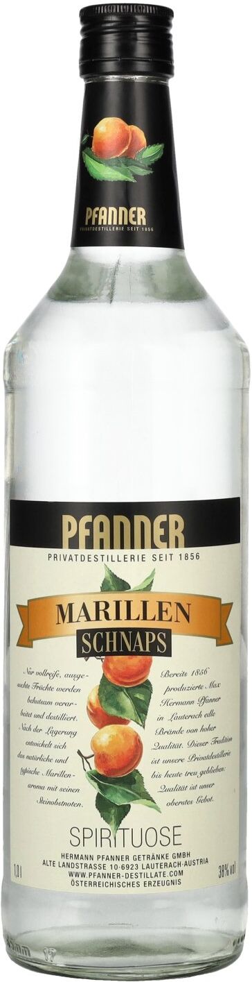 Pfanner Marillen Schnaps 38% Vol. 1l