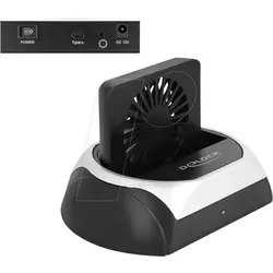 DELOCK 64280 - Dockingstation für 1x 2,5"/3,5"/M.2 SATA/NVMe