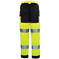 Coverguard - Arbeitshose HV gelb marineblau PATROL Gelb / Marineblau Größe S