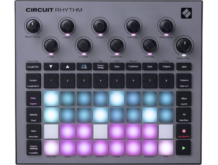 Novation DJ Controller Novation Circuit Rhythm
