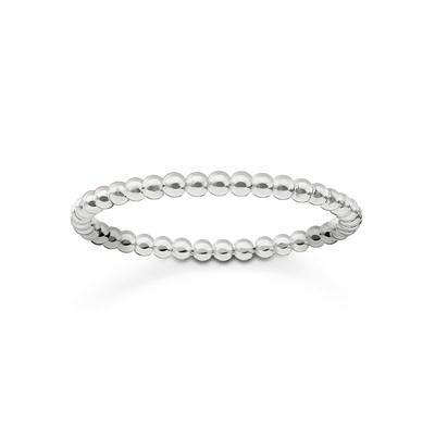 Fingerring THOMAS SABO "TR2122-001-12-52,54,56,58" Gr. 54, silber (silberfarben), Fingerringe, Damen, 54, Silber 925 (recycelt), 2mm, Fingerring
