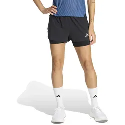 Adidas Damen adi365 Climacool+ 4 Pocket 2in1 Shorts M schwarz