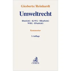 Umweltrecht, Fachbücher von Michael Reinhardt, Ludger Giesberts, Juliane Albrecht