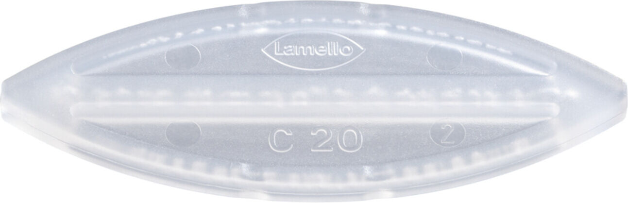 Lamello Lamelle C20 transparent 2500 Stück (145010I)